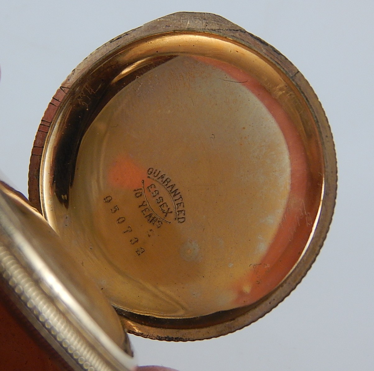 Antique Gold Filled Atlas Pocket Watch - Parts