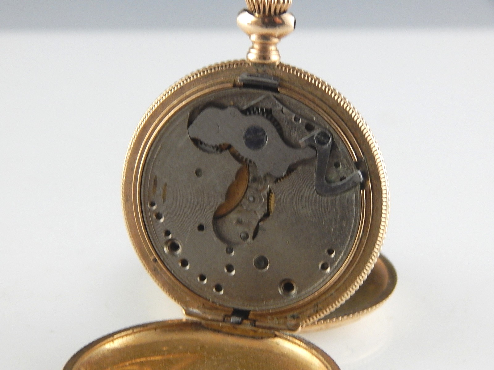 Antique Gold Filled Atlas Pocket Watch - Parts
