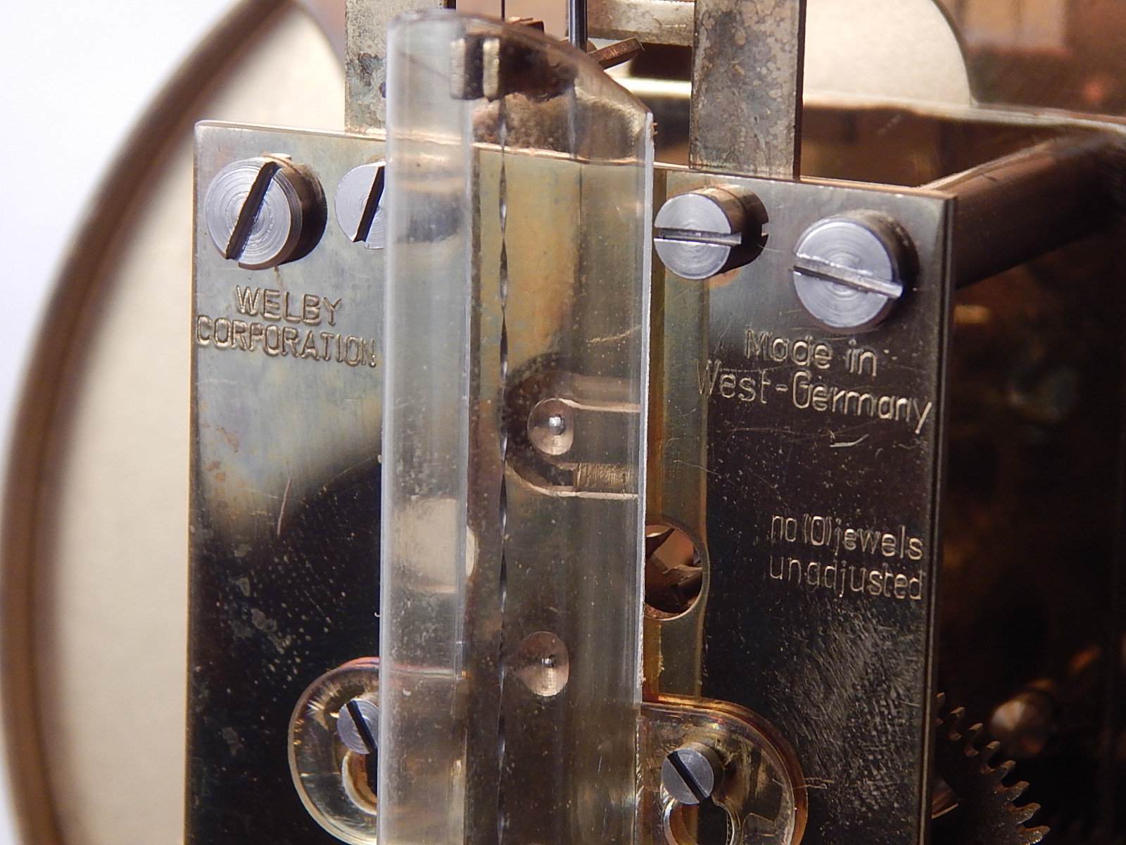 Vintage Welby Anniversary Dome Clock