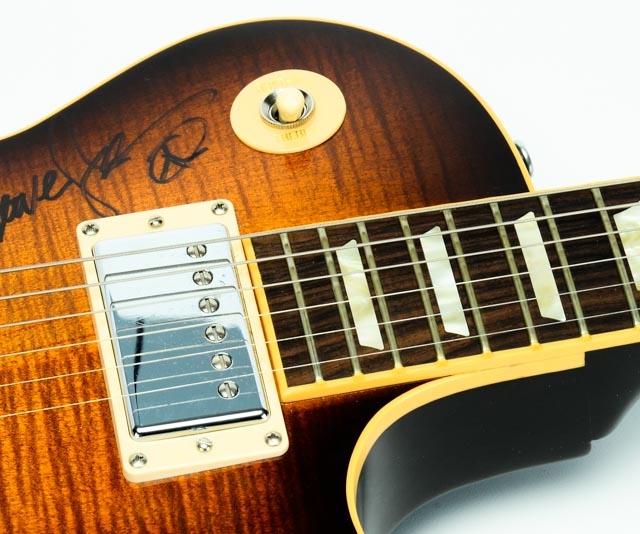 Gibson Les Paul Standard Model Guitar Signed by Public Enemy