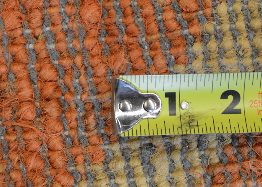 Contemporary Persian Giraffe Design Jute Woven Area Rug