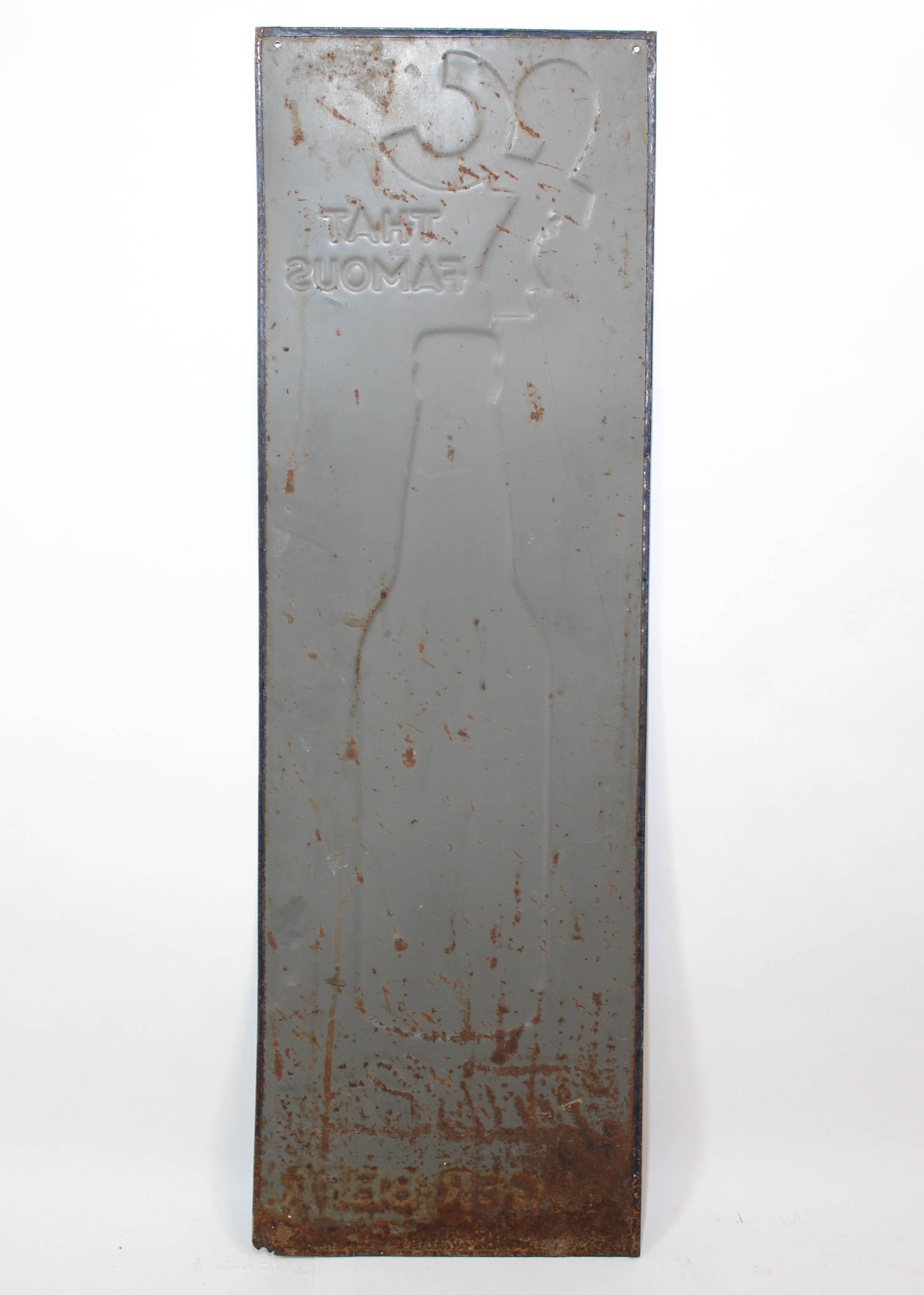 Vintage Champagne Velvet and Falls City Lager Beer Signs