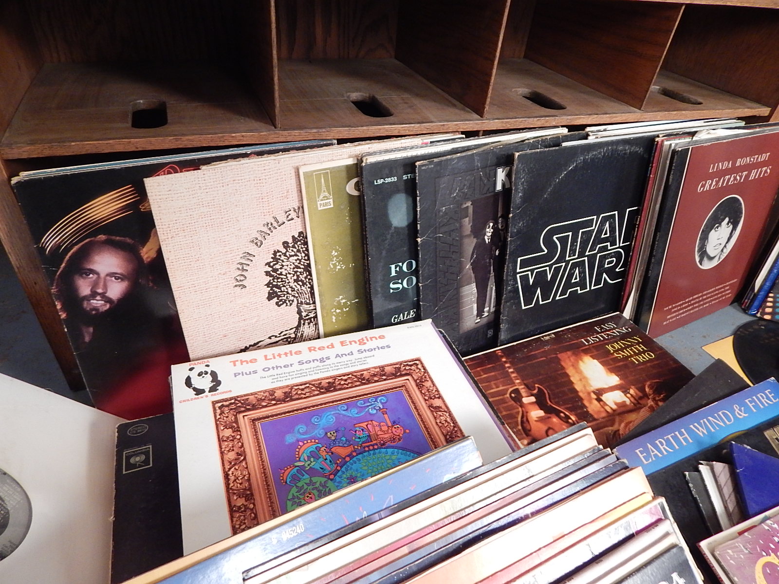 Vintage 33 and 45 rpm Vinyl Record Albums - Classic Rock, Various