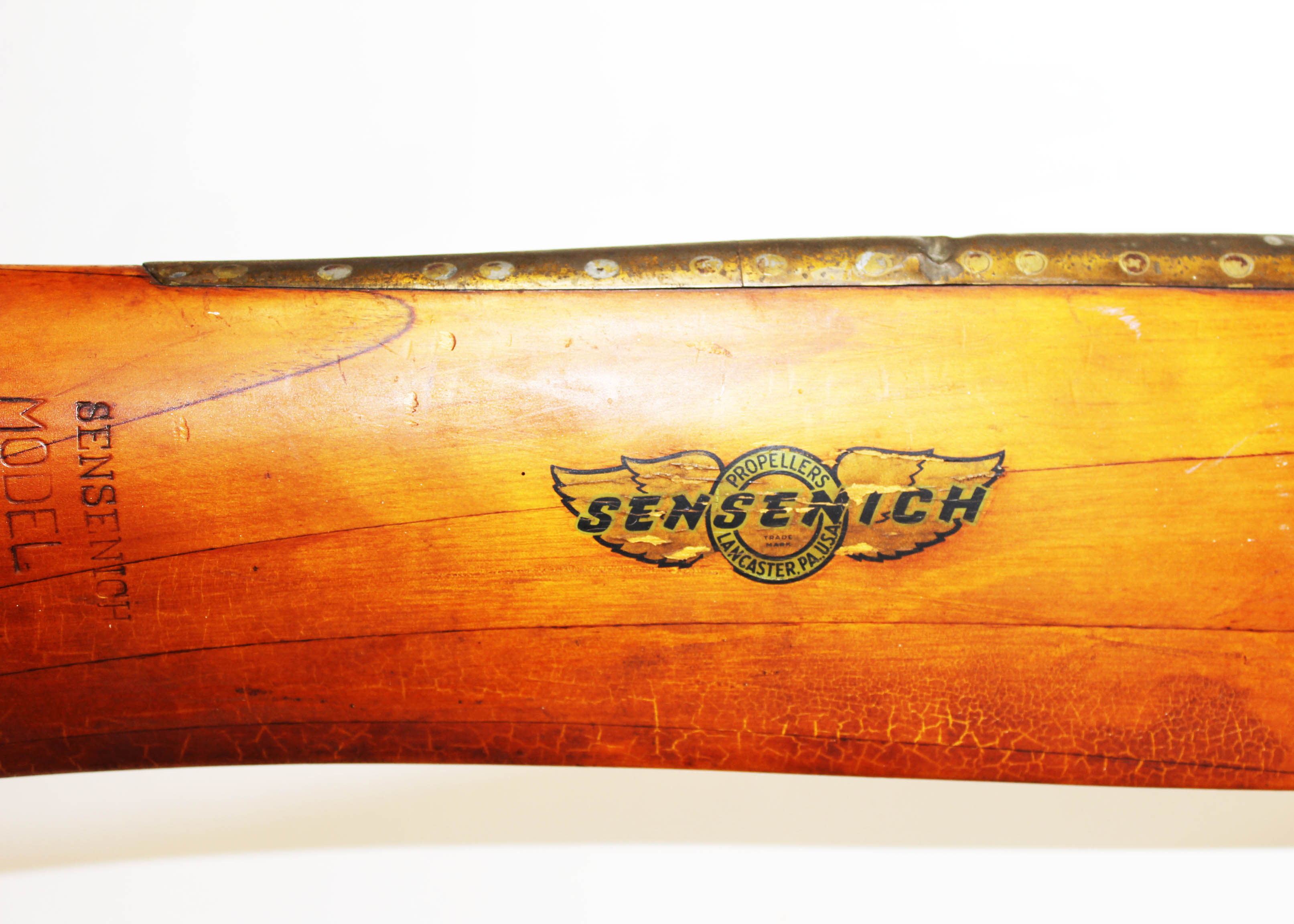 Vintage Sensenich Wood Airplane Propeller 76RM44