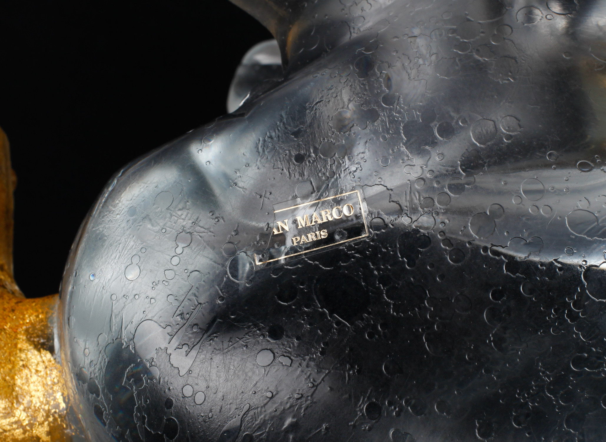 Pair of Large Alessandro Barbaro Murano Crystal Horses