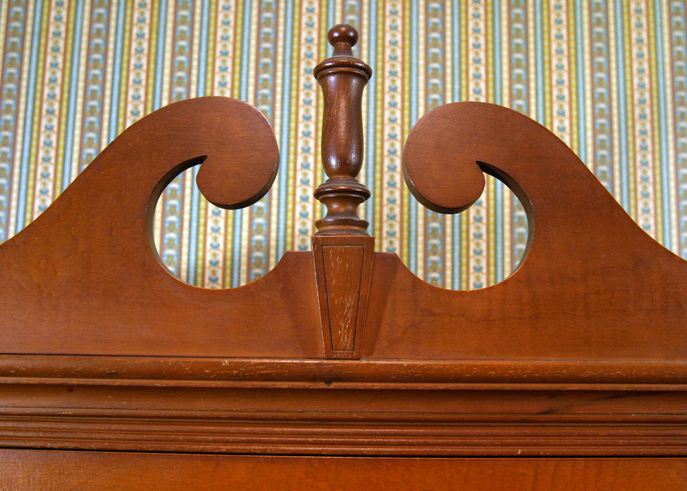 Maple Highboy Chest of Drawers