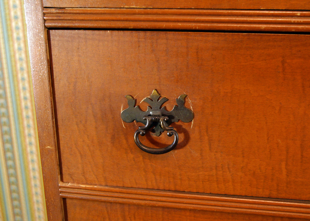 Maple Highboy Chest of Drawers