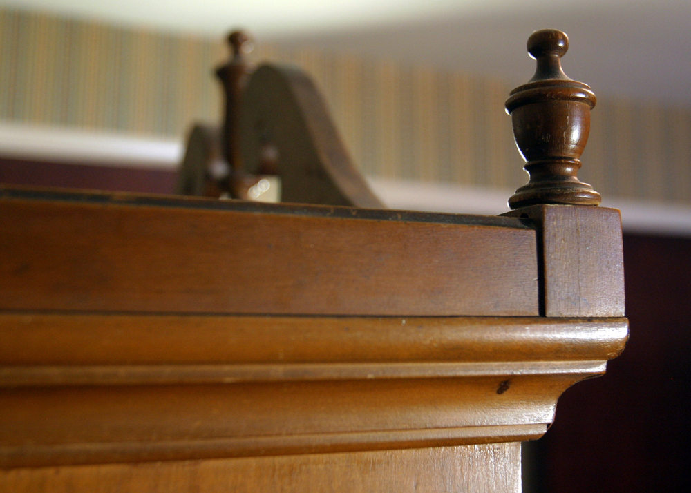 Maple Highboy Chest of Drawers