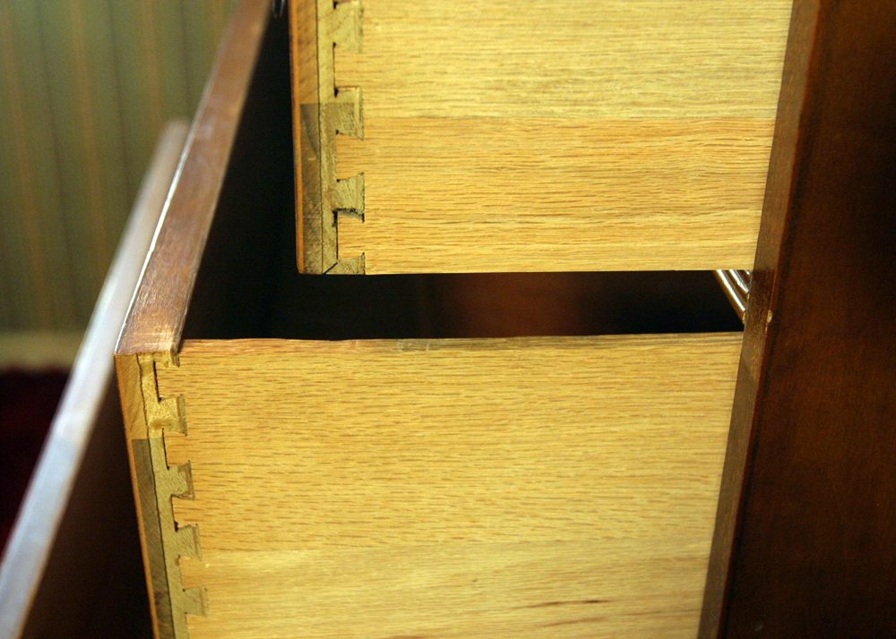 Maple Highboy Chest of Drawers