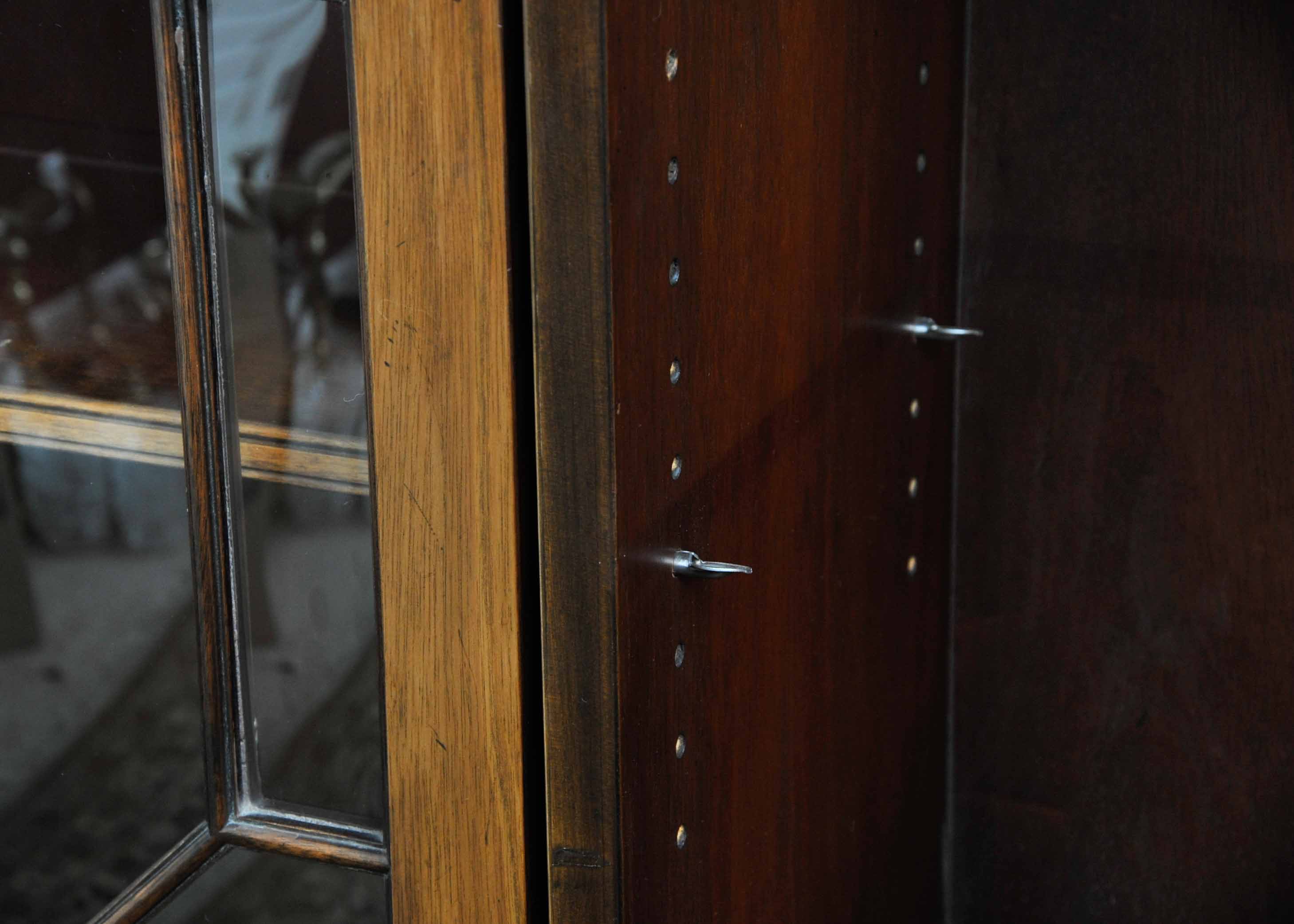 Baker Furniture George III Style Breakfront China Cabinet