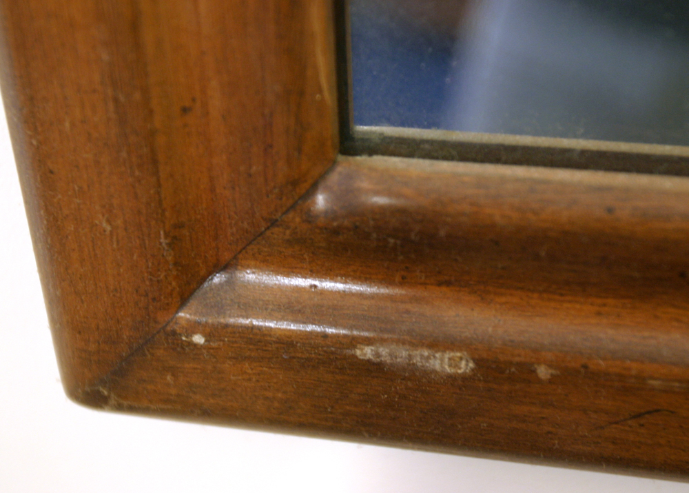 Wood Framed Wall Mirror