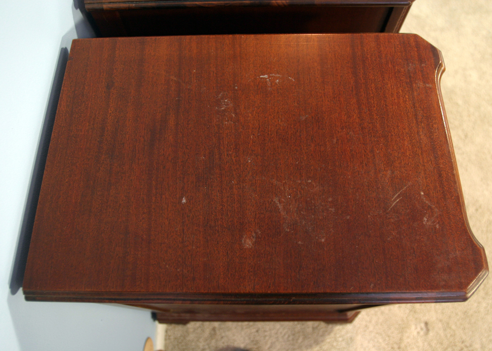 Repurposed Pair of Side Tables