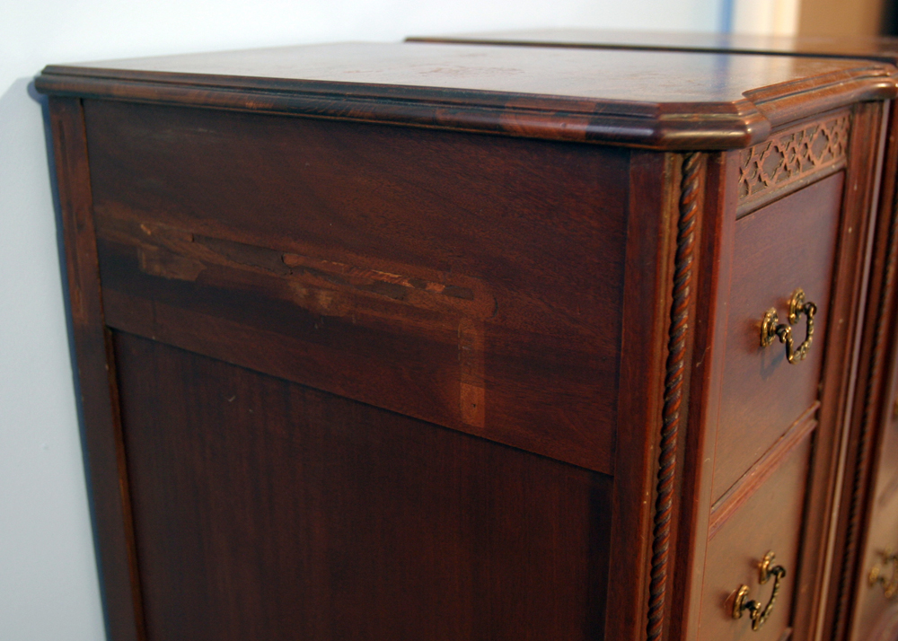 Repurposed Pair of Side Tables