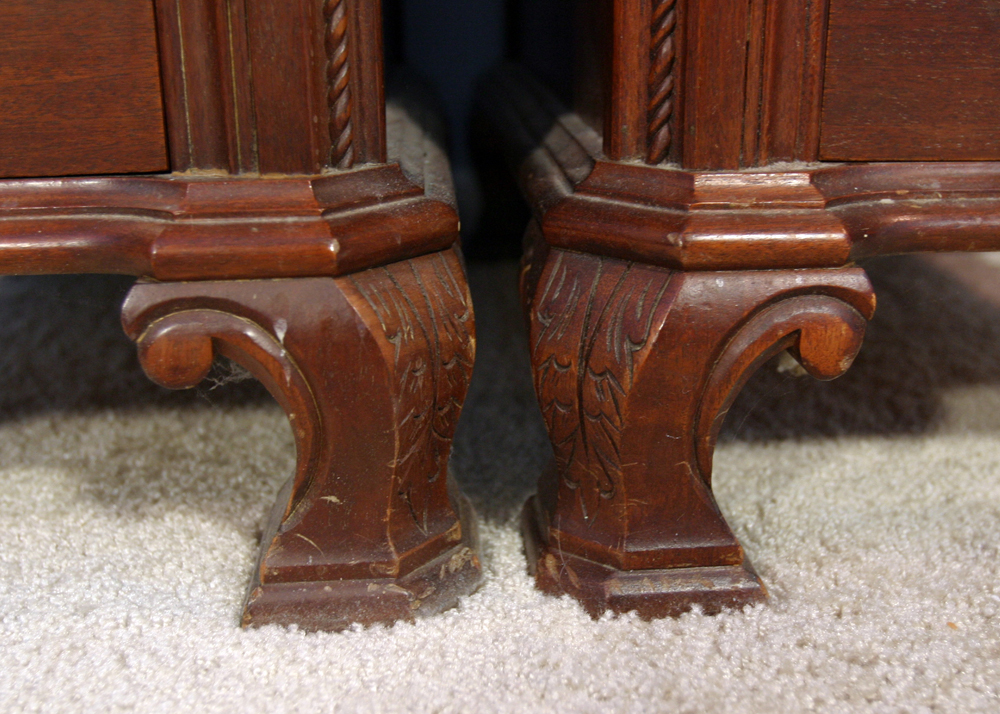 Repurposed Pair of Side Tables