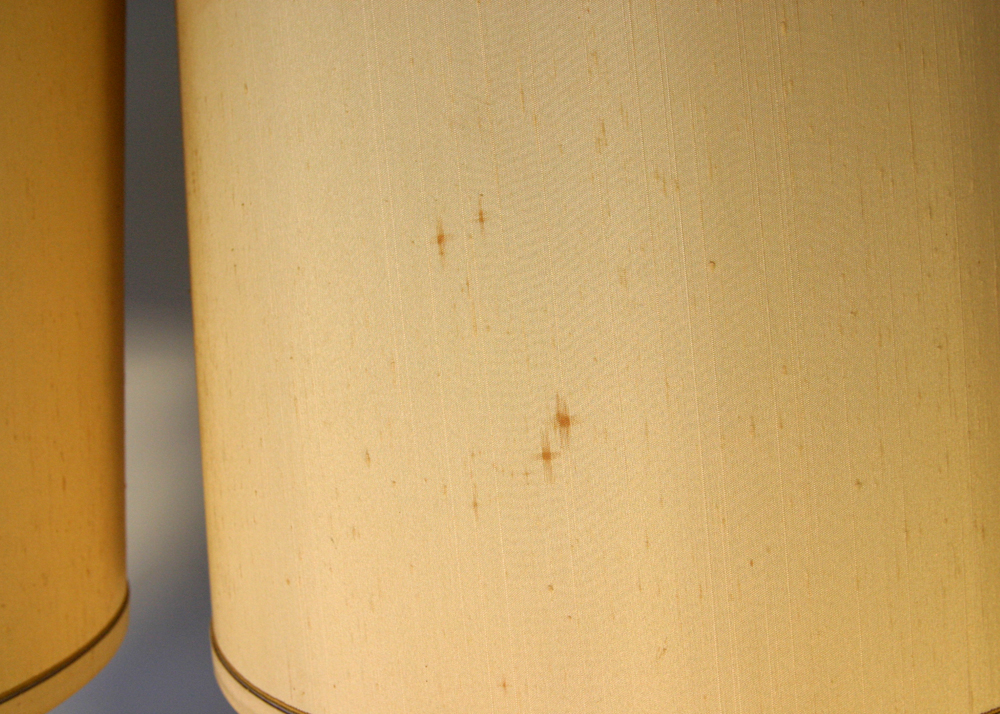 Pair of Reeded Table Lamps