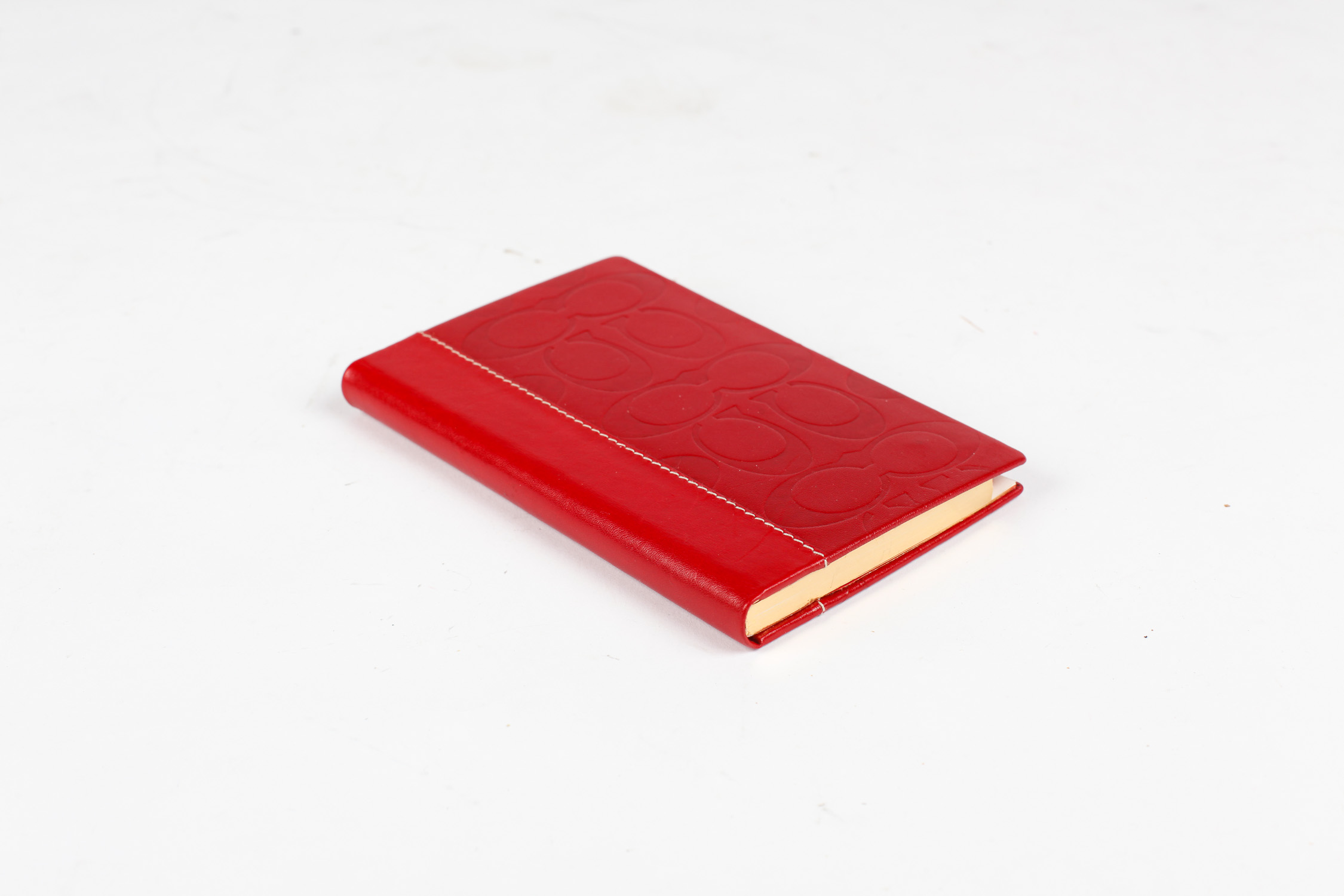 Coach Leather Address Book