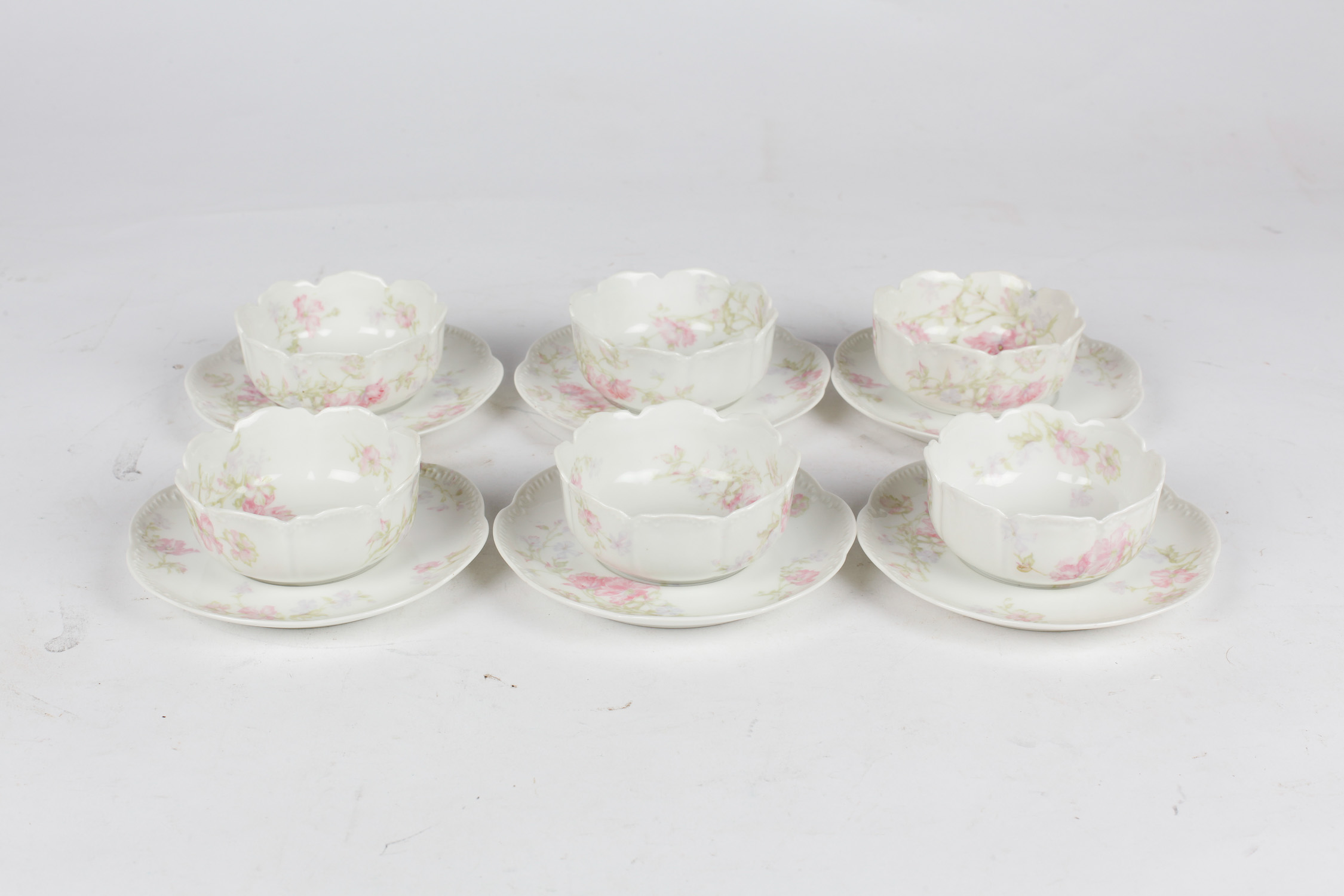 Haviland France Limoges Teacups and Saucers