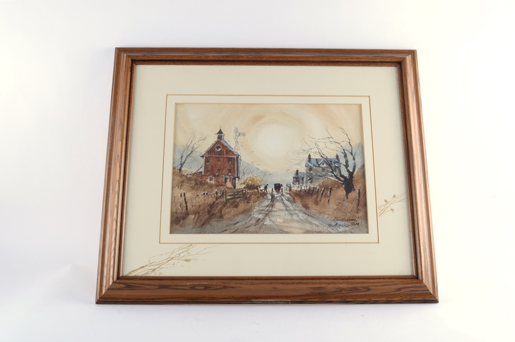 Original Watercolor "Almost Home" by Ed Gifford