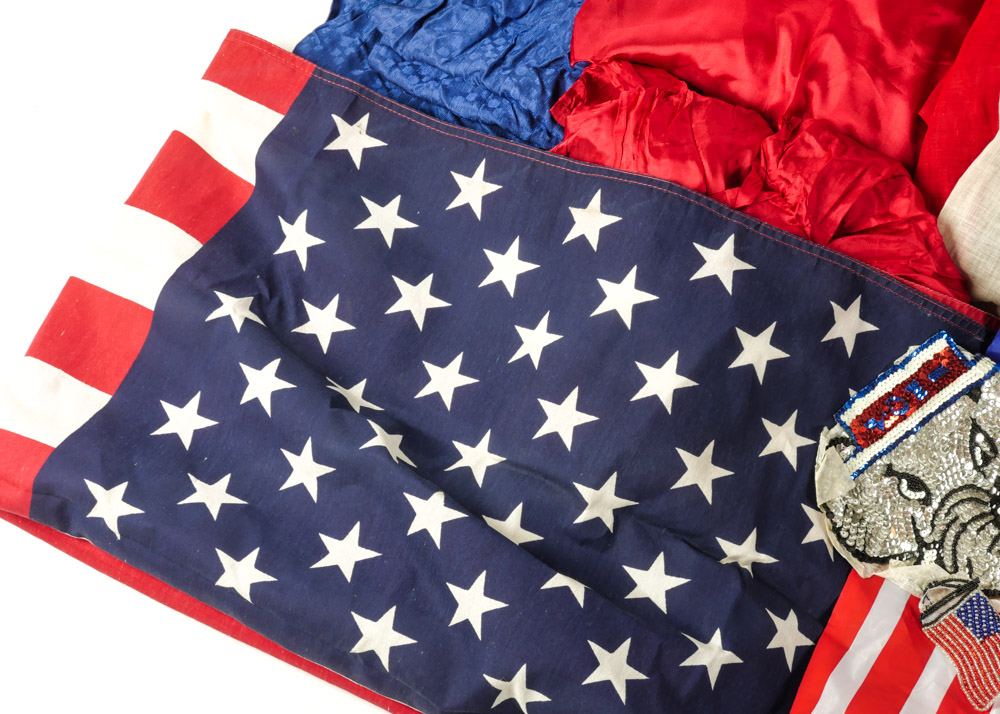 Assortment of American Decor and Collectibles