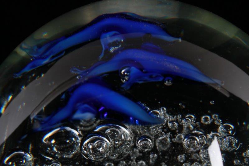 Handblown Control Bubble Paperweight