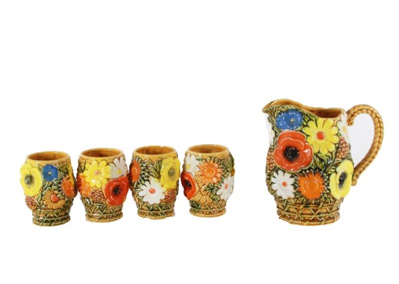 Vintage Inarco Pitcher and Cups