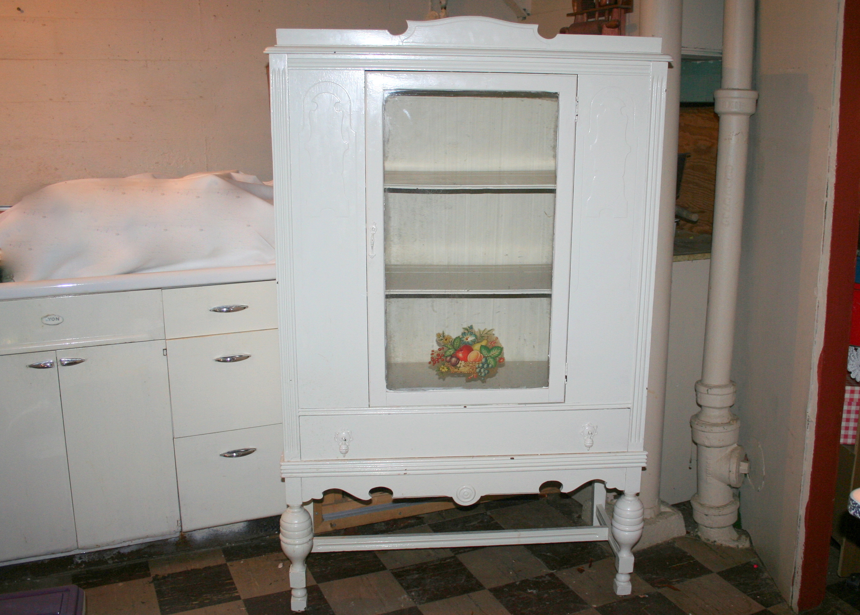 Vintage Country Style Cupboard