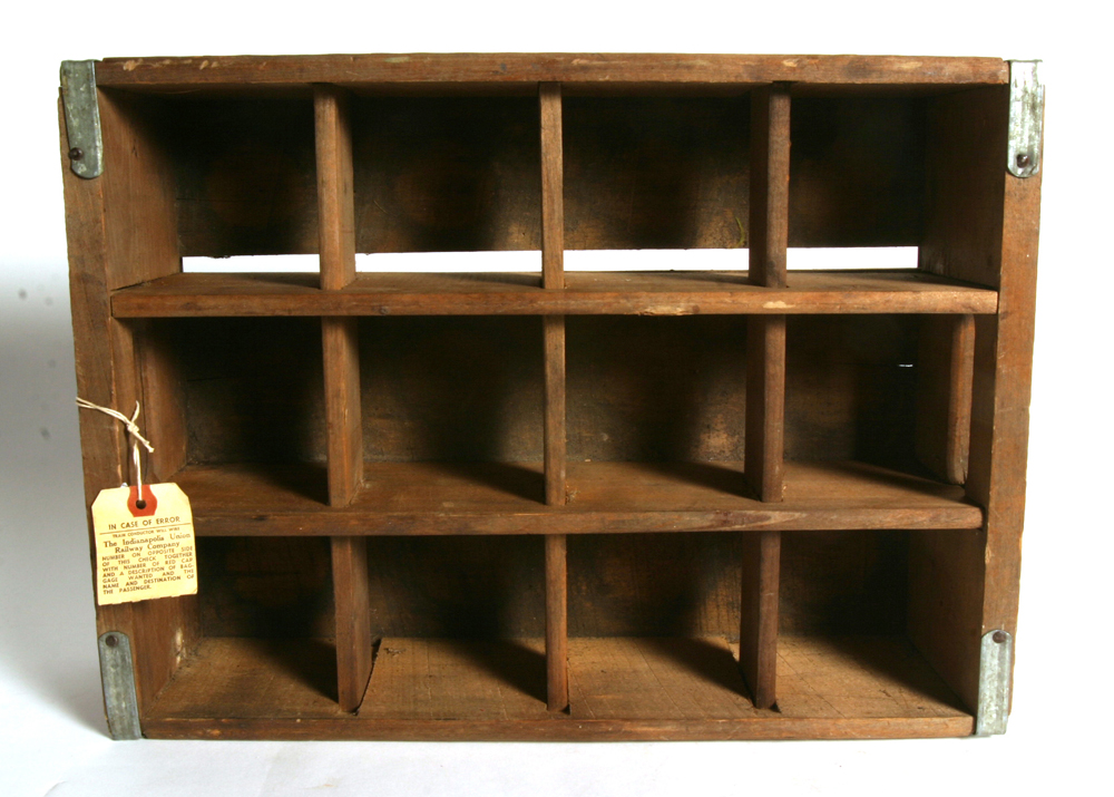 Vintage Frank's Soda Bottle Crate