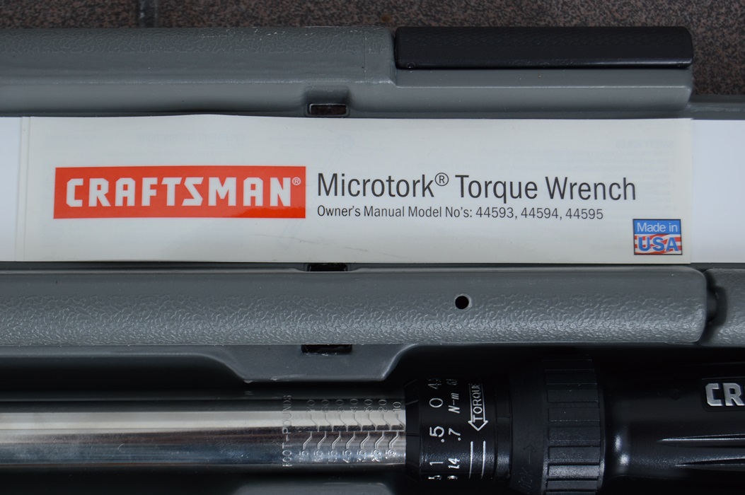 Craftsman Torque Wrench