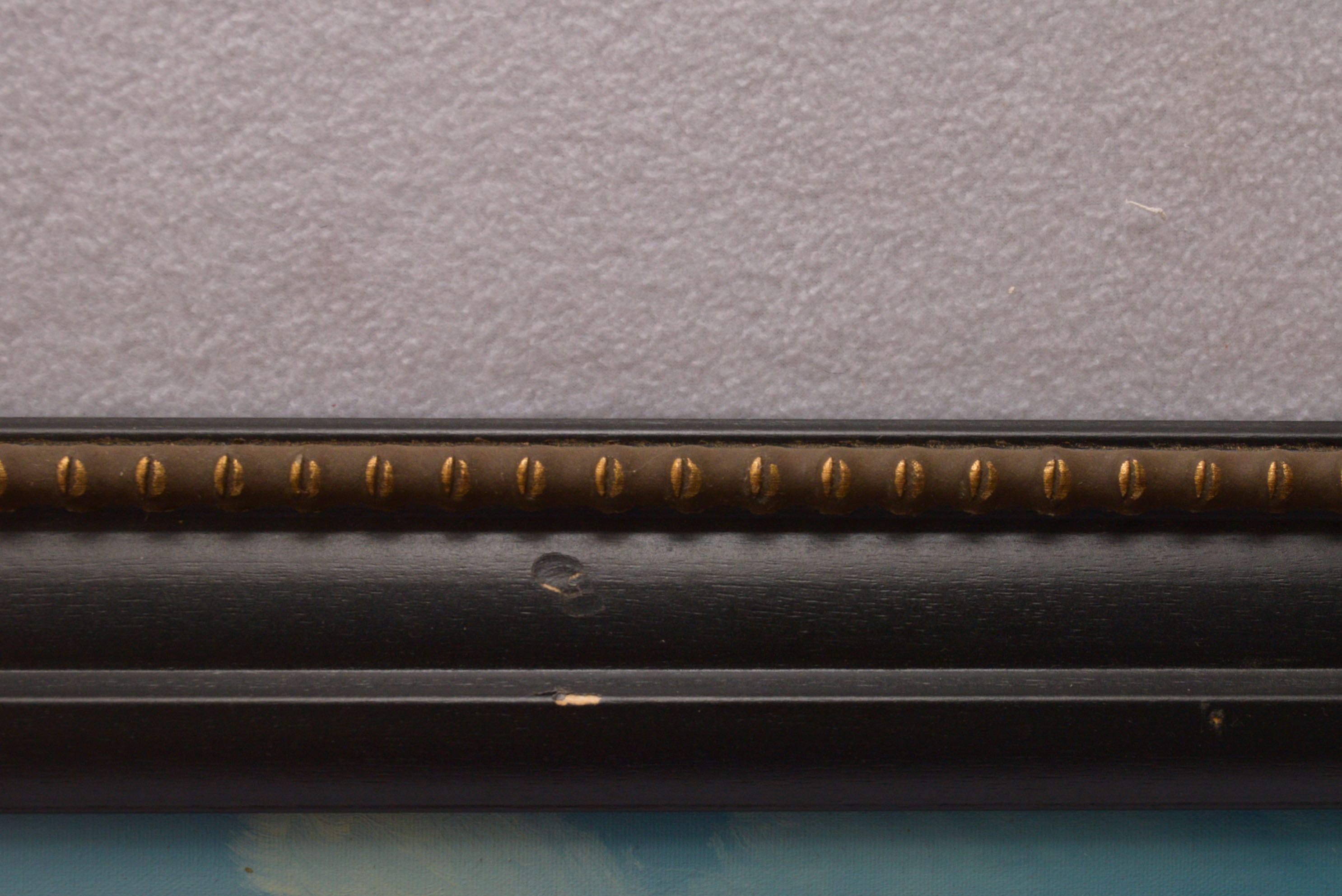 Battling Ships Oil Painting by J Harvey