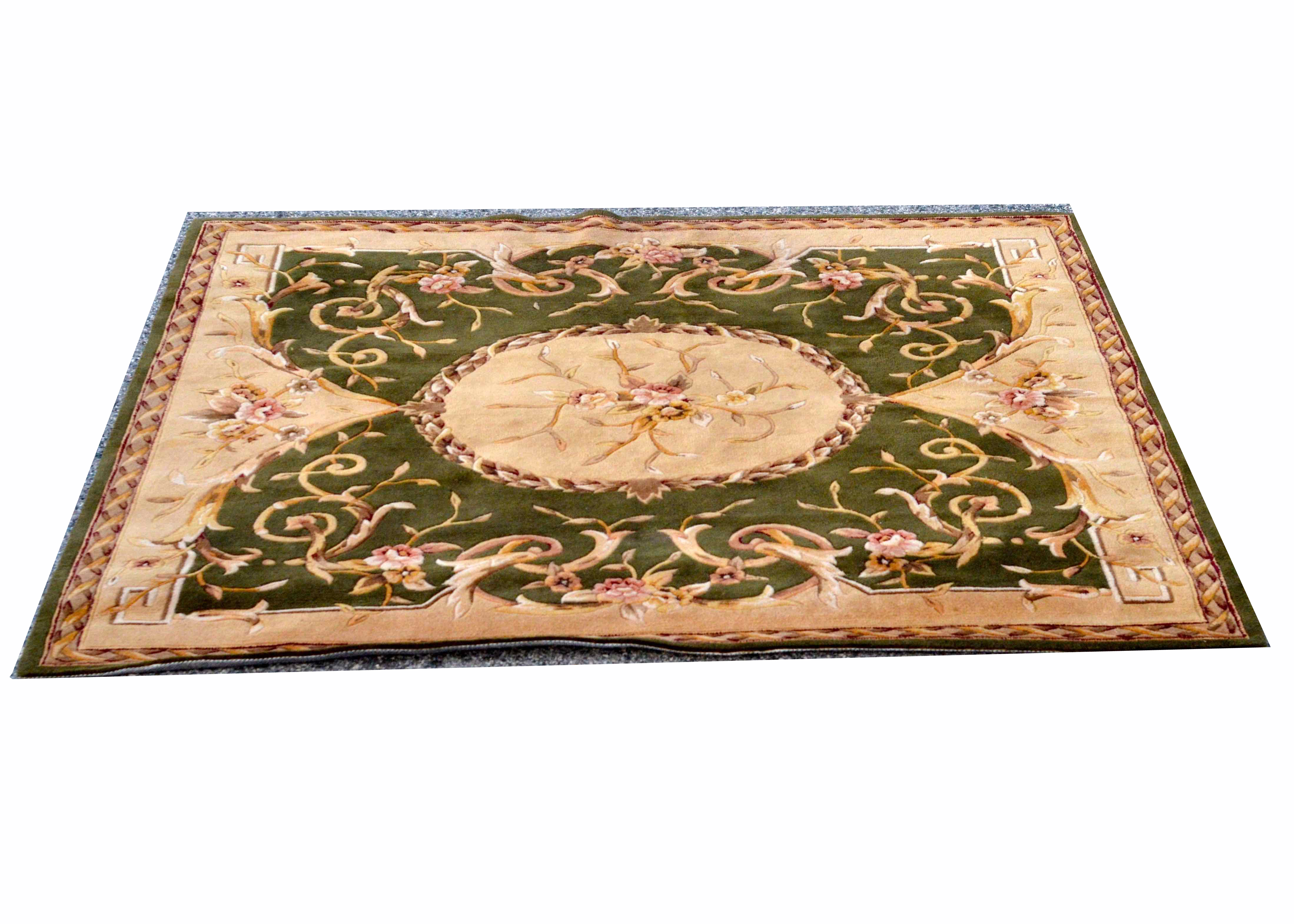 Juliette Aubusson Bevel Cut Square Area Rug