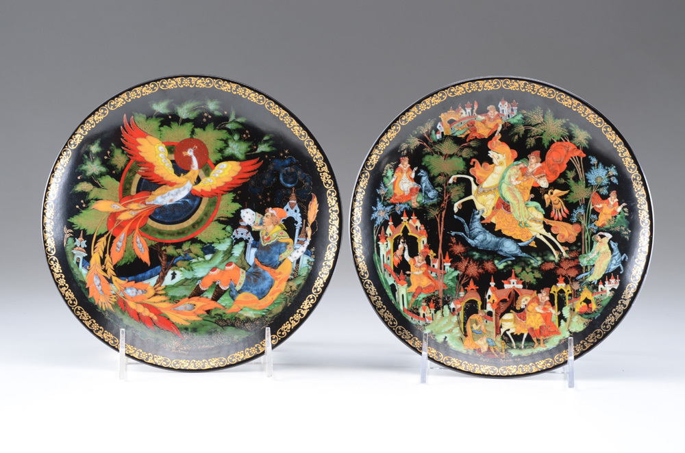 Five Bradex Russian Legends Collector's Plates