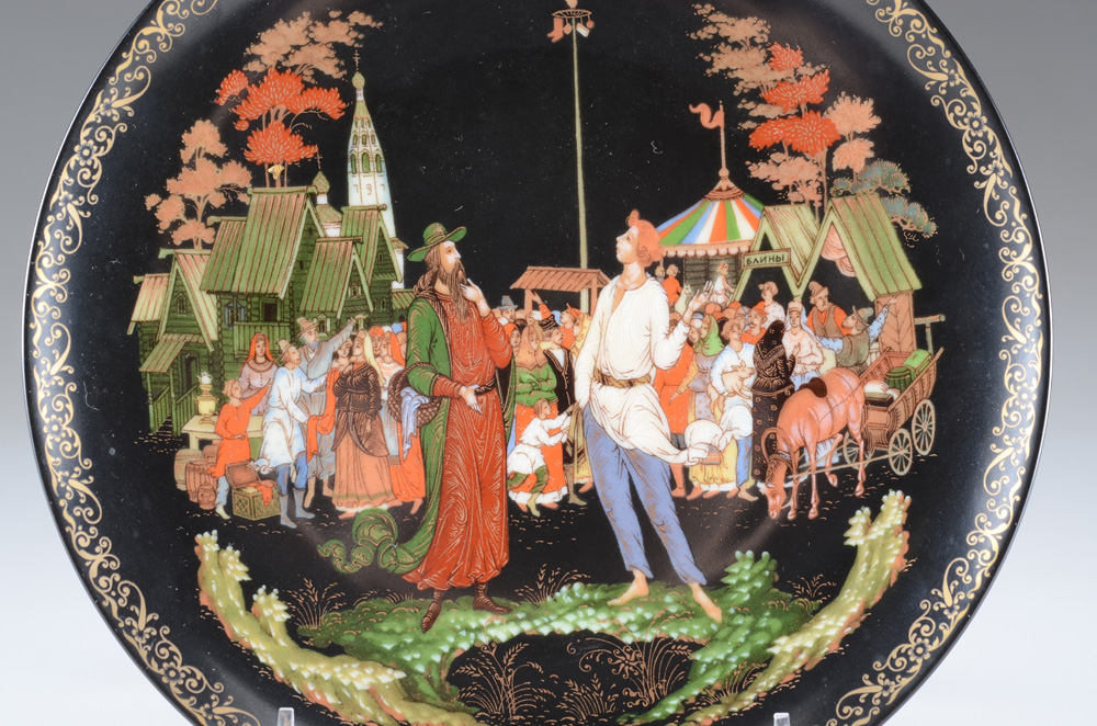 Five Bradex Russian Legends Collector's Plates