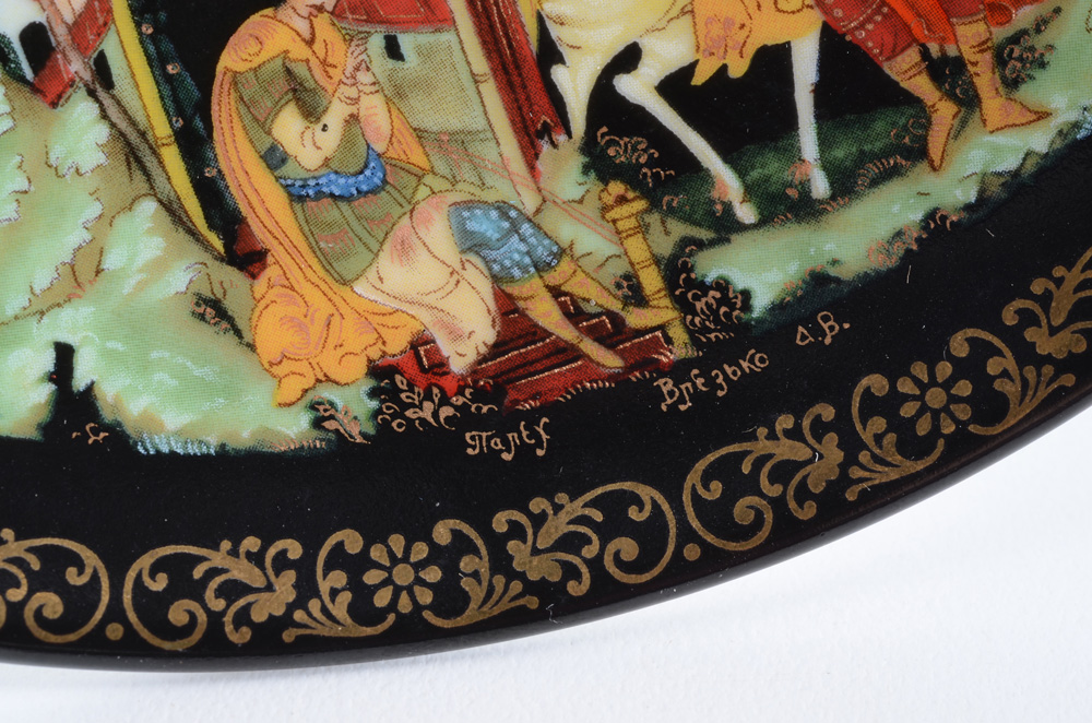 Five Bradex Russian Legends Collector's Plates