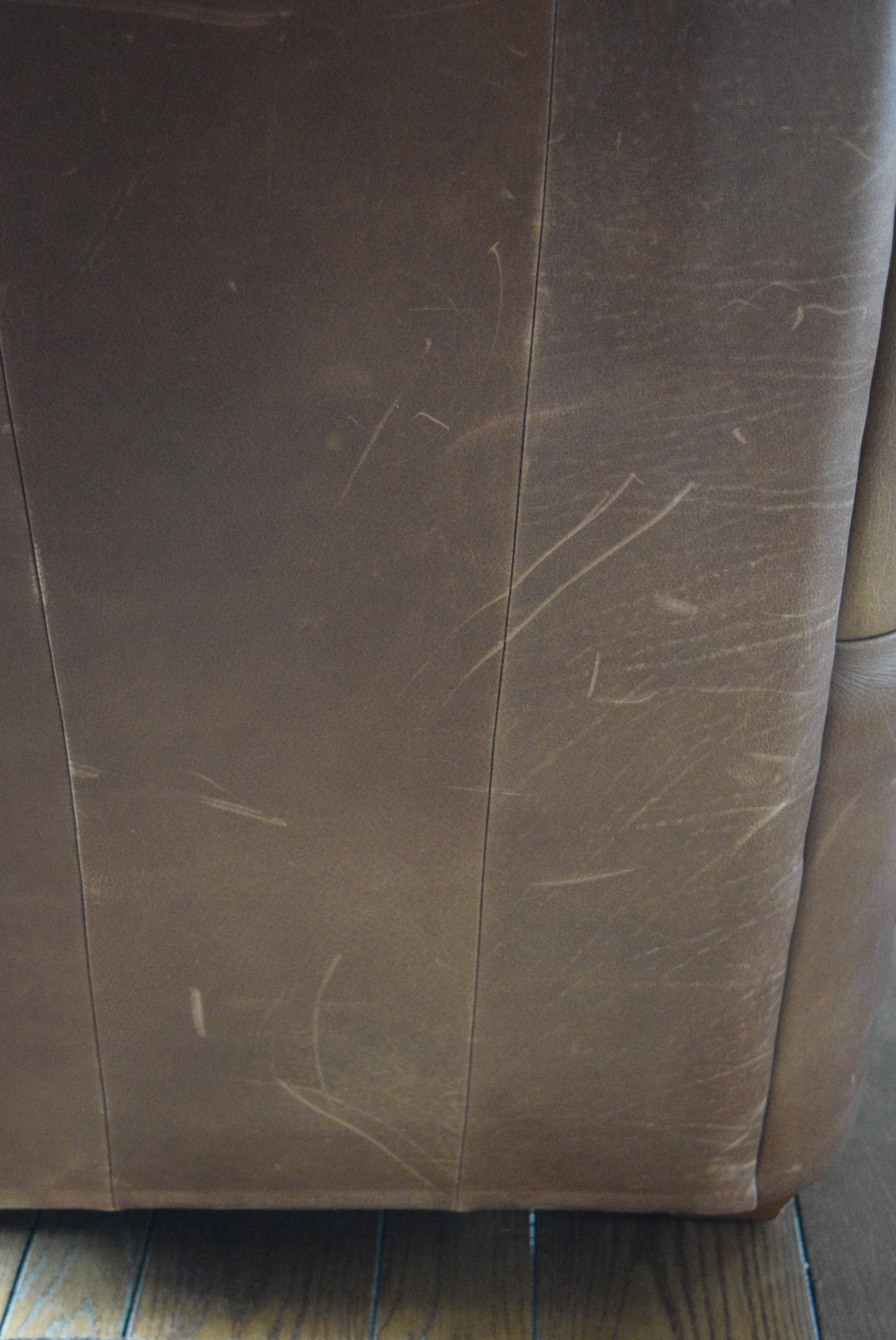 Bauhaus Leather Chair and Ottoman