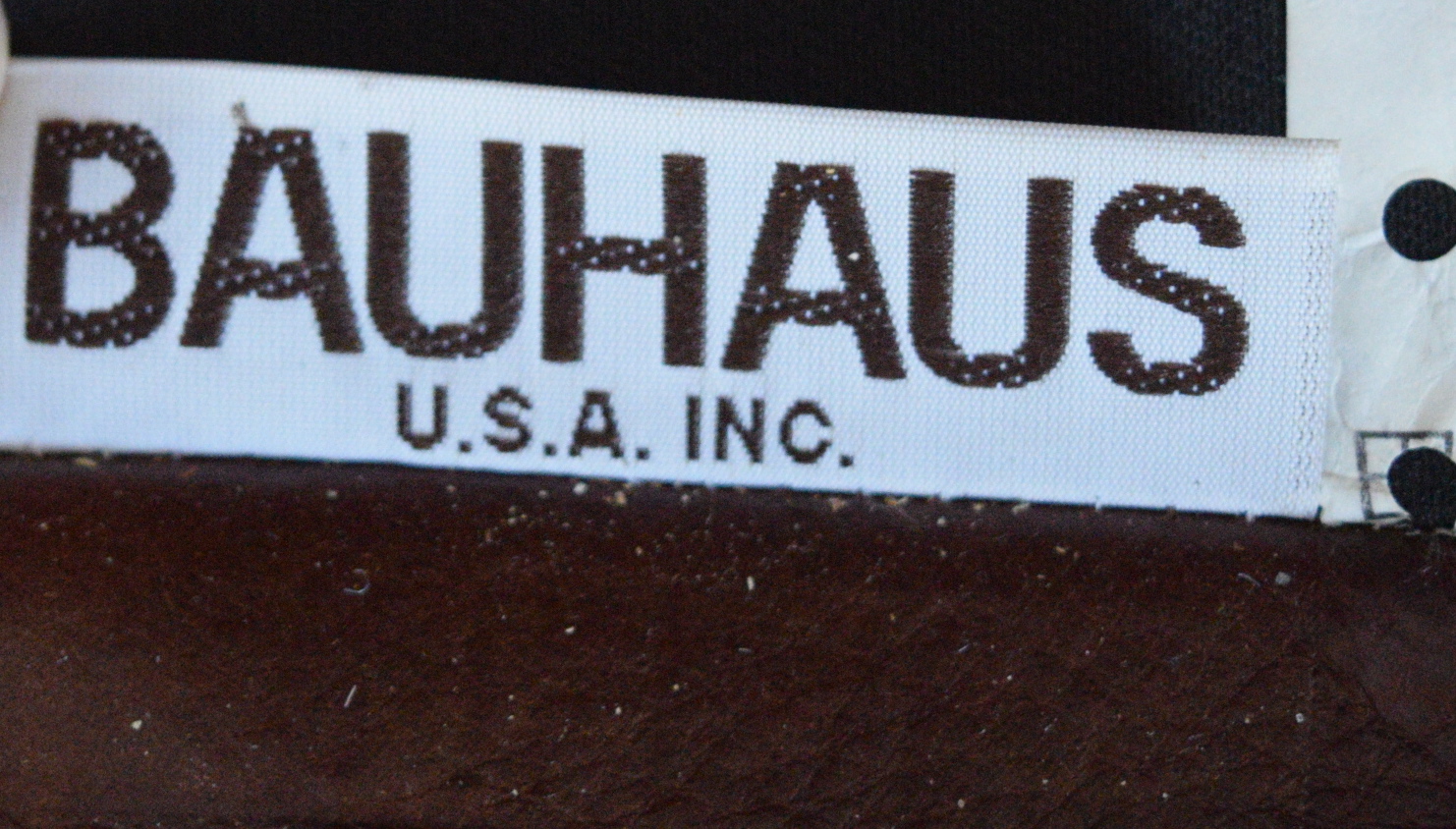 Bauhaus Leather Chair and Ottoman