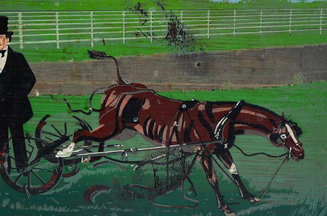 Vintage George Nathan Associates Screen Printed Sign