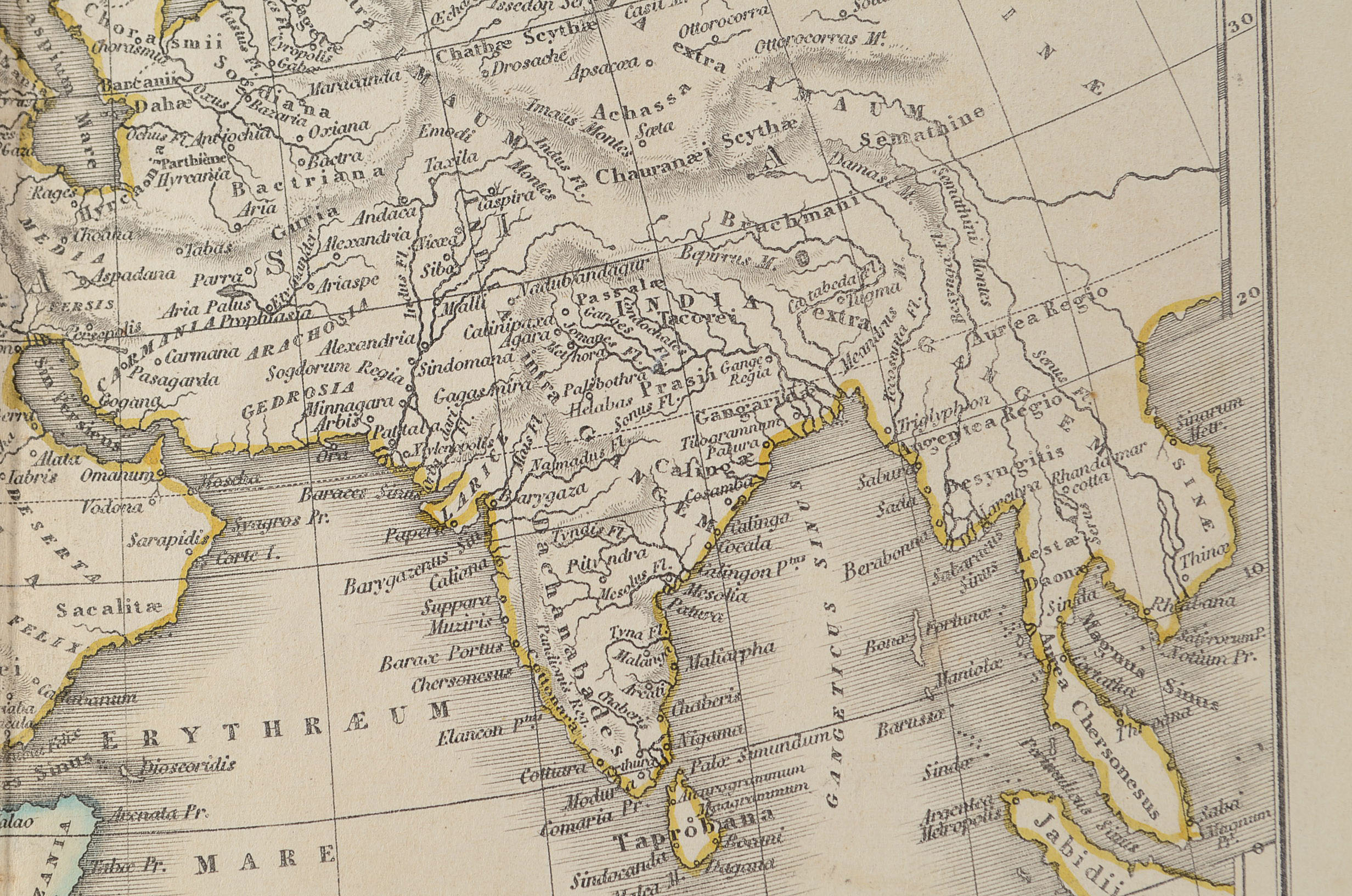 1850 Map of Europe, Africa, and Asia - "Orbis Veteribus Notus"