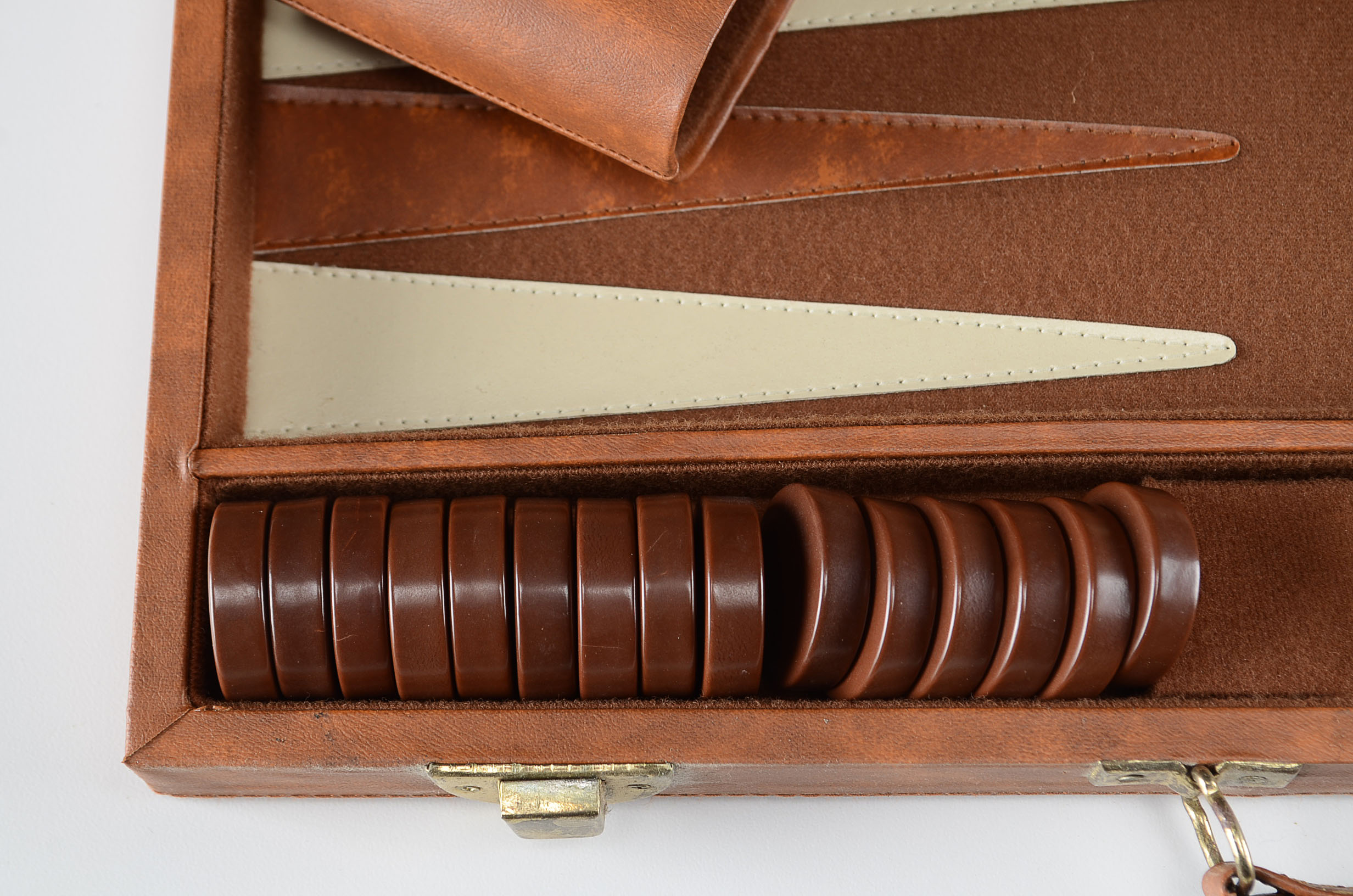 Vintage Backgammon Game in Case