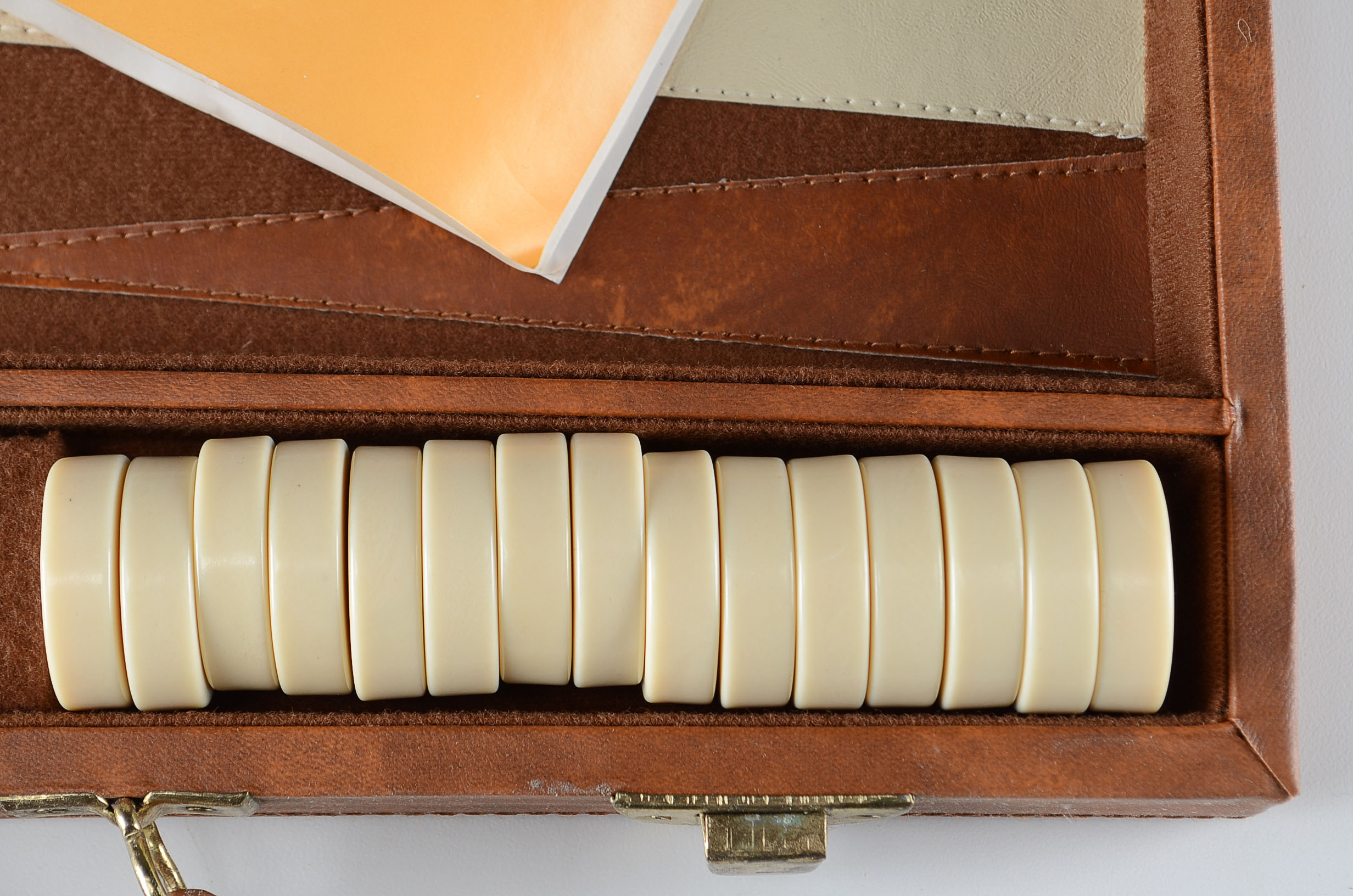 Vintage Backgammon Game in Case