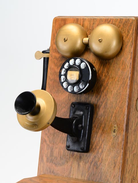 Antique Western Electric Wall-Mounted Telephone