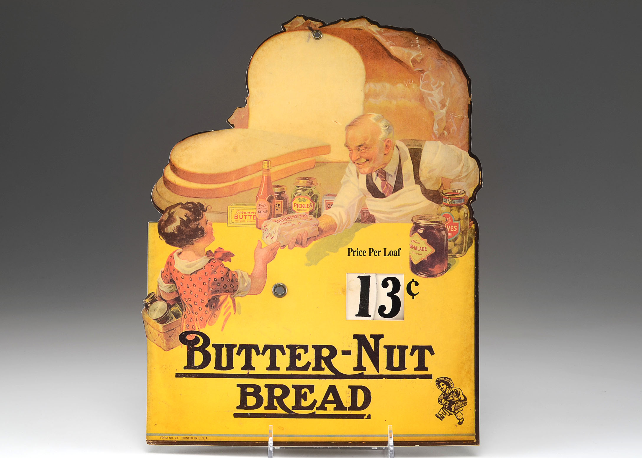 Vintage Butternut Bread Advertising Sign
