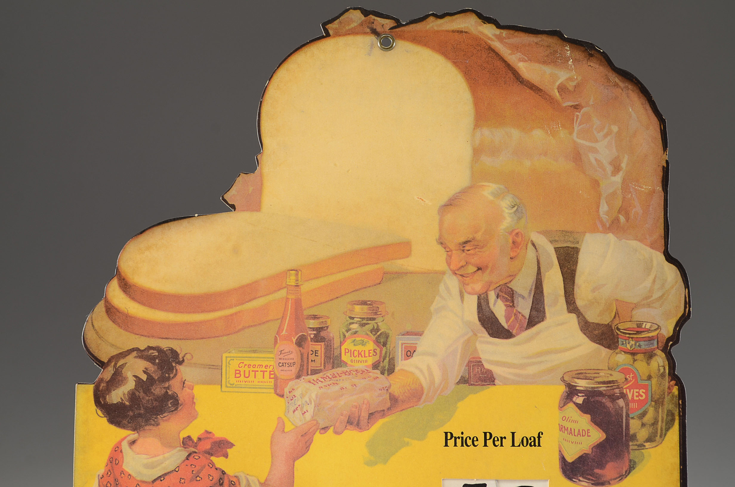 Vintage Butternut Bread Advertising Sign