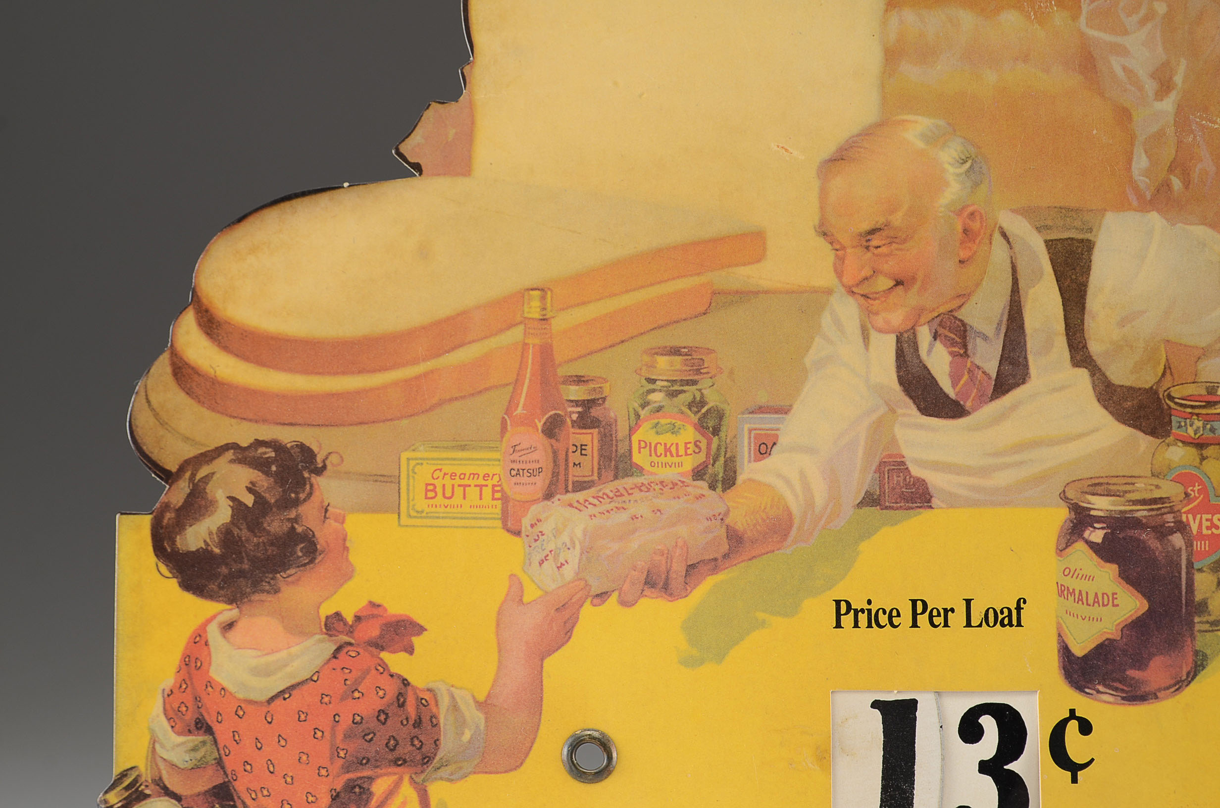 Vintage Butternut Bread Advertising Sign