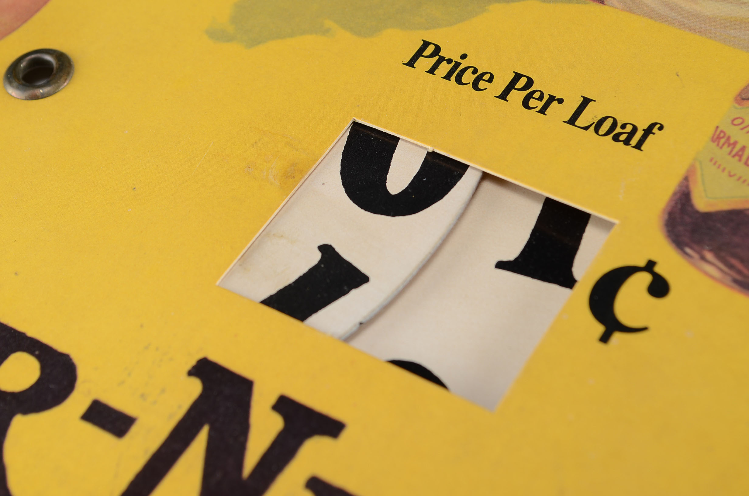 Vintage Butternut Bread Advertising Sign