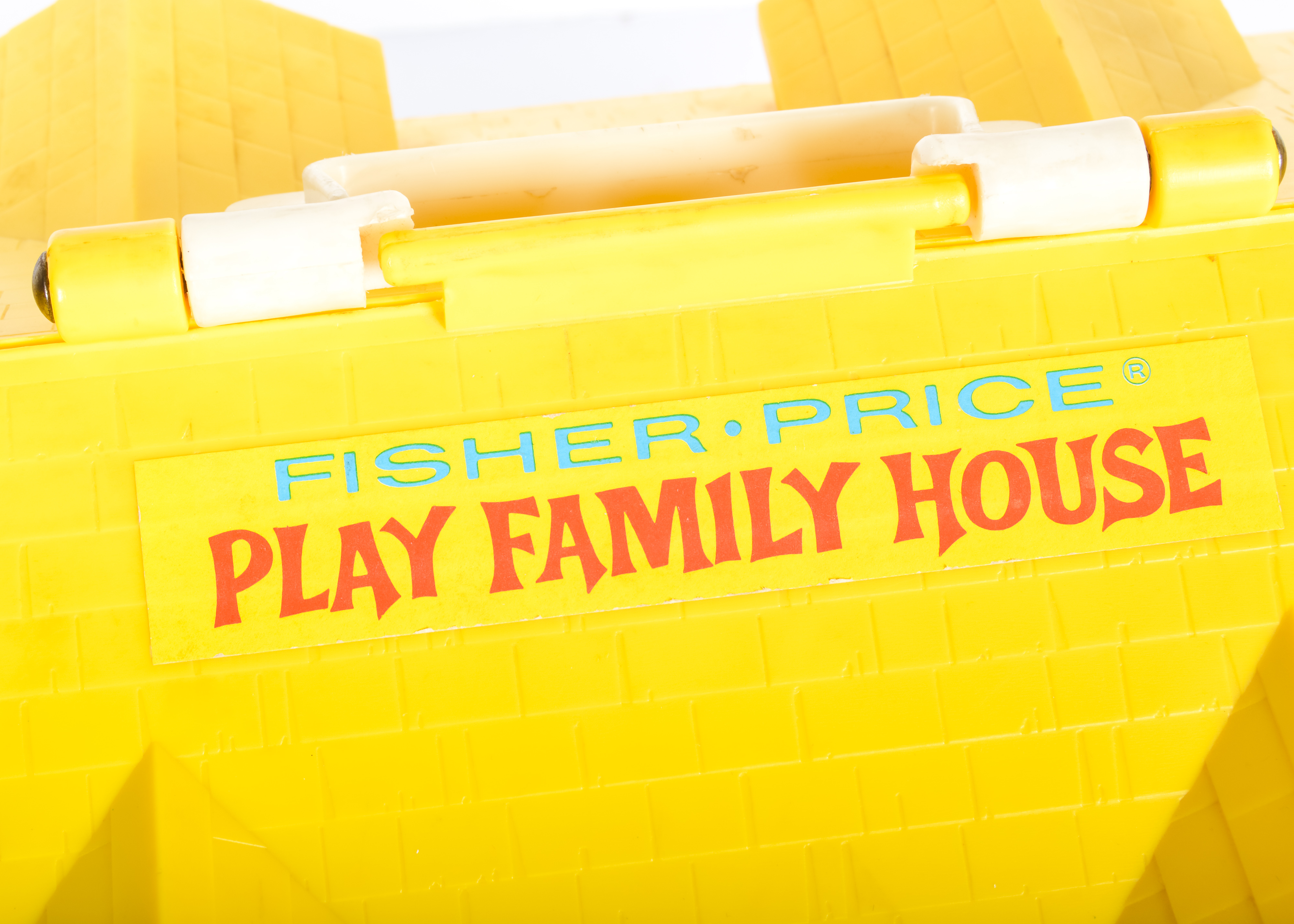 1969 Fisher Price Little People Play Family House with Extras