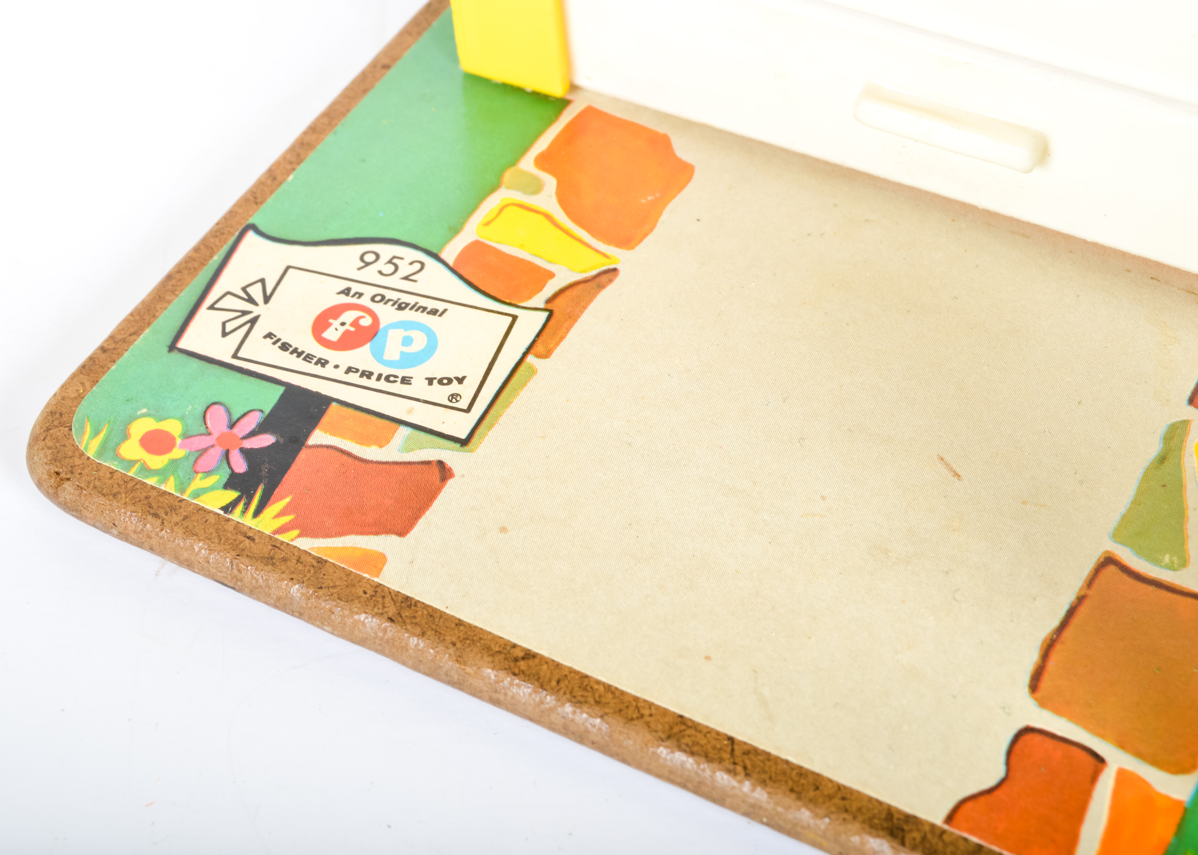 1969 Fisher Price Little People Play Family House with Extras