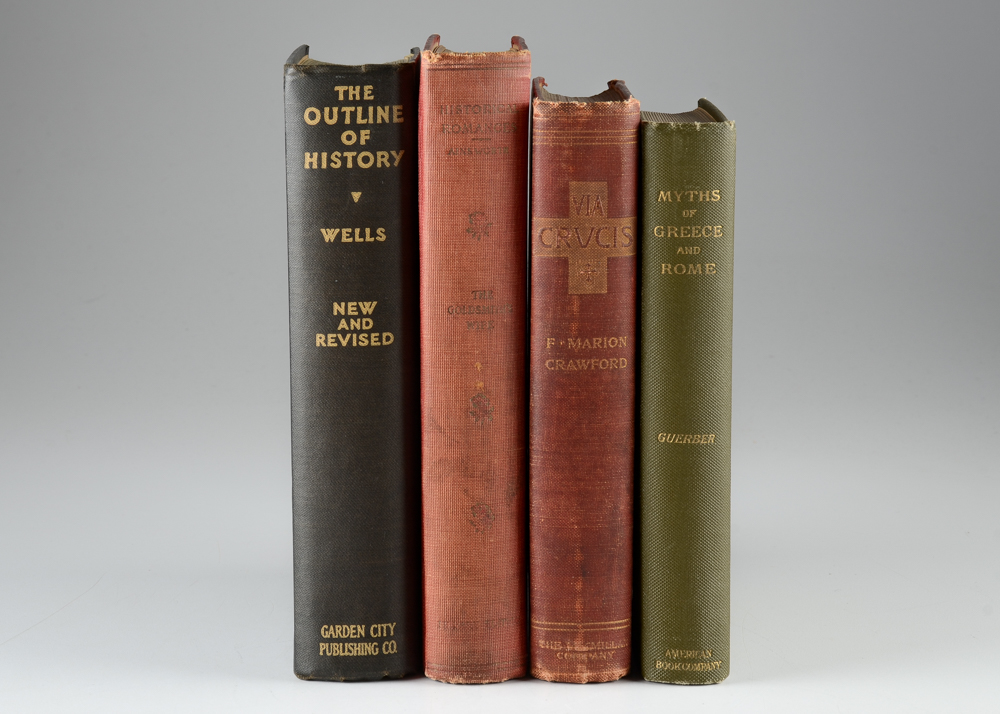 History and Historical Fiction Vintage Book Lot