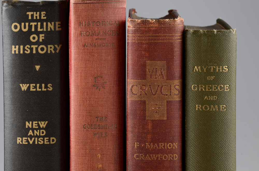 History and Historical Fiction Vintage Book Lot