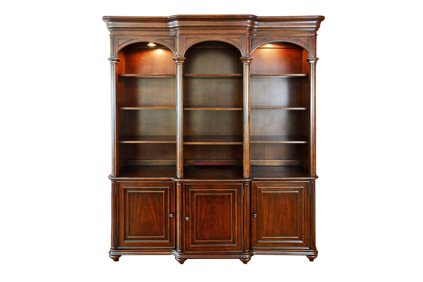 Worthington Breakfront Bookcase by Havertys Furniture