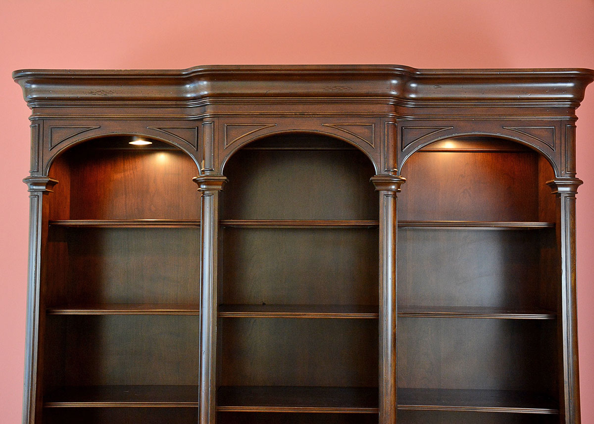 Worthington Breakfront Bookcase by Havertys Furniture